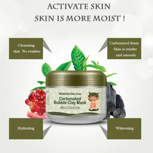 BIOAQUA Carbonated Bubble Clay Mask